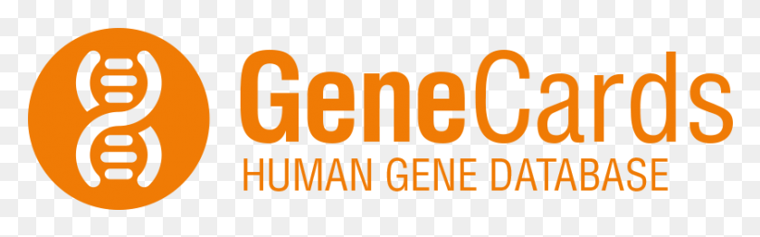 837x217 Genecards Logo, Text, Number, Symbol HD PNG Download