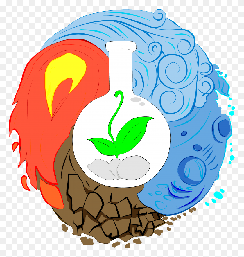 5247x5553 General Alchemy Four Elements Water Wind Earth Fire 4 Elements Pc Background, Plant, Food, Nut HD PNG Download