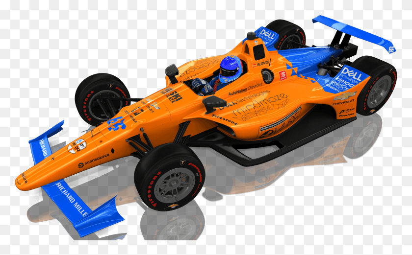 1808x1069 General Fernando Alonso Indy 500 Assetto Corsa Formula One Car, Vehicle, Transportation, Automobile HD PNG Download