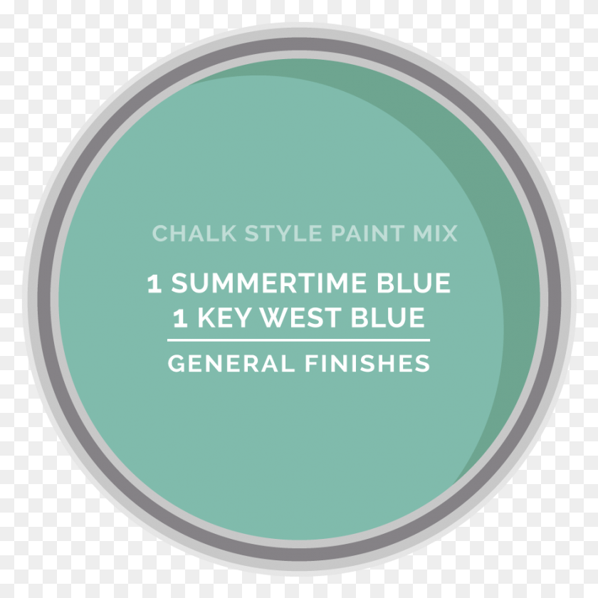 883x883 General Finishes Custom Mixed Blue Grey, Label, Text, Word HD PNG Download