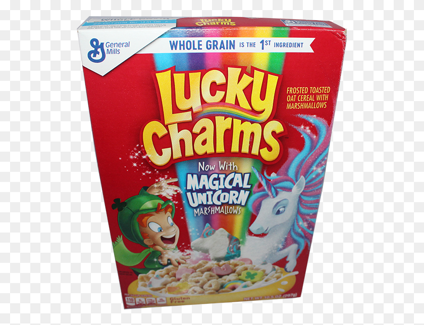 537x583 General Mills Lucky Charms Cere 2150 Lucky Charms Magical Unicorn, Food, Snack, Dessert HD PNG Download