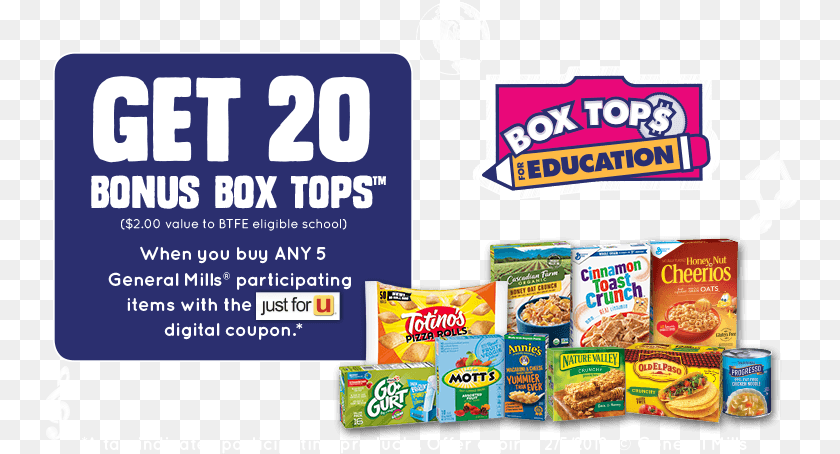 755x454 General Mills Rts Randalls Coupons Digital Box Tops For Education Clip, Advertisement, Aluminium, Tin, Can PNG