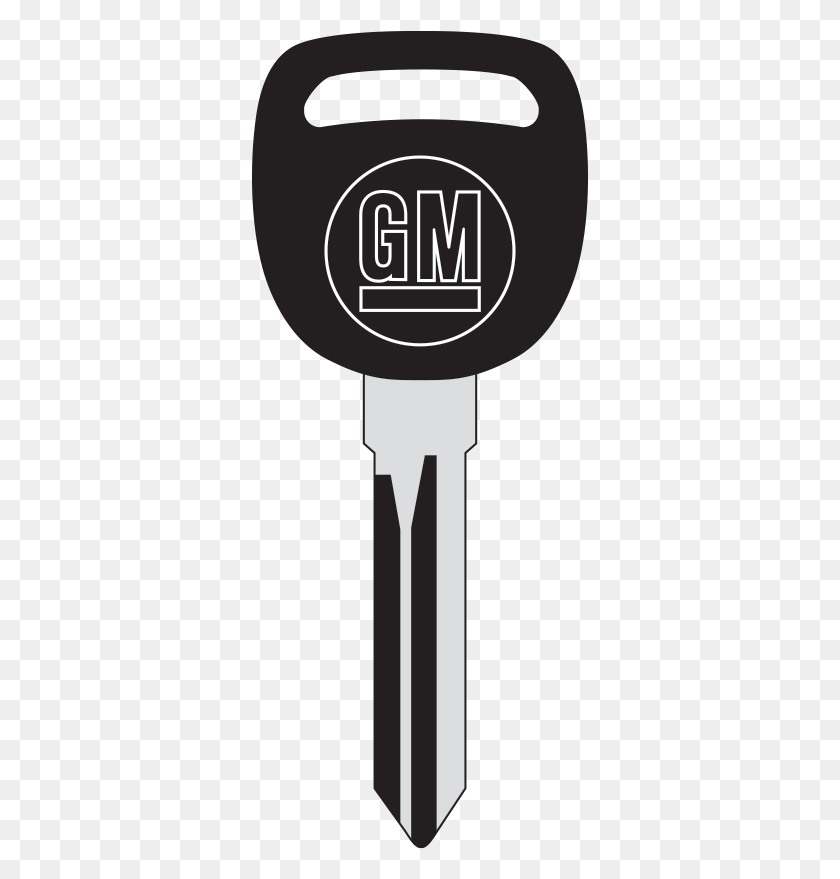 337x819 General Motors Gm Logo Z Keyway 17216 Sign, Key, Musical Instrument, Brass Section HD PNG Download