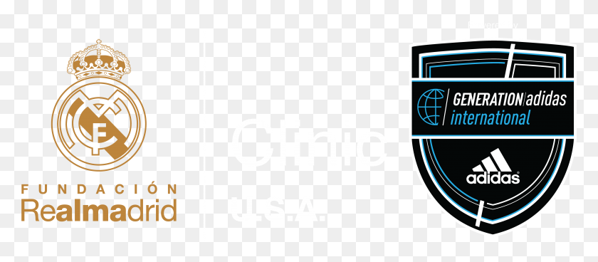 5314x2105 Generation Adidas International In Conjunction With Fundacion Real Madrid, Text, Alphabet, Face HD PNG Download