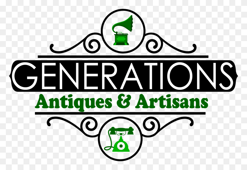 1812x1206 Generations Antiques Amp Artisans 3737 W Douglas Wichita Illustration, Label, Text, Logo HD PNG Download