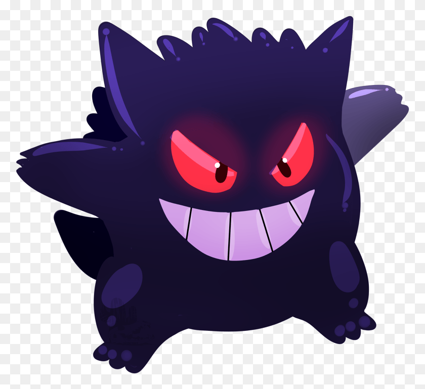 779x709 Gengar Cartoon, Graphics, Plant HD PNG Download