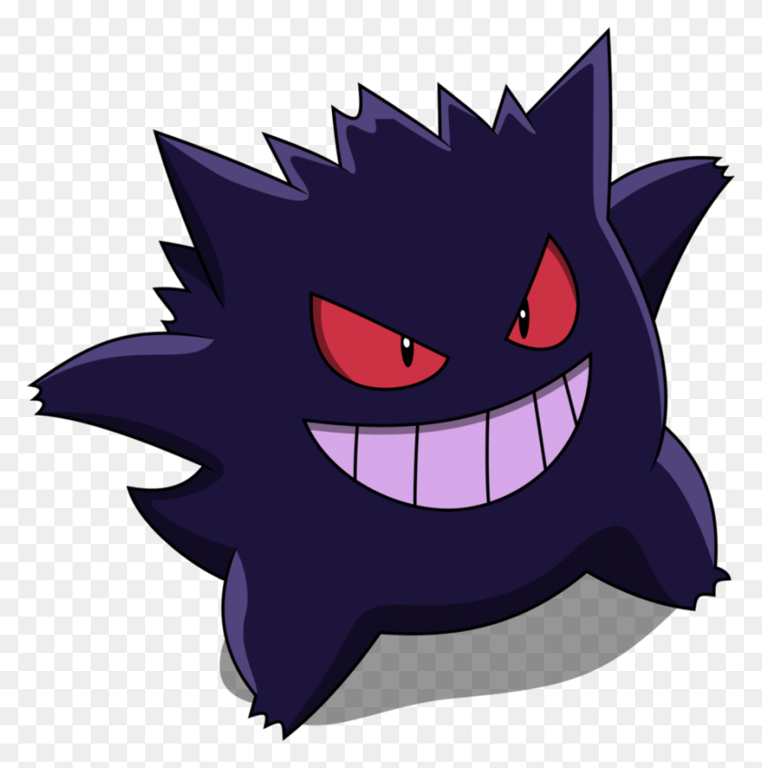 889x898 Gengar Profile Pictures Pokemon Gengar, Graphics, Angry Birds HD PNG Download