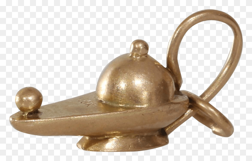 1088x668 Genie Lamp Charm Pendant Brass, Pottery, Teapot, Pot HD PNG Download