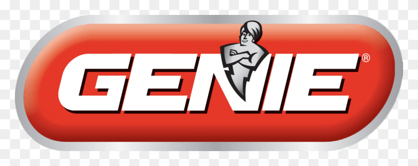 983x346 Descargar Png Genie Logo Genie Garaje Puertas, Word, Texto, Símbolo Hd Png