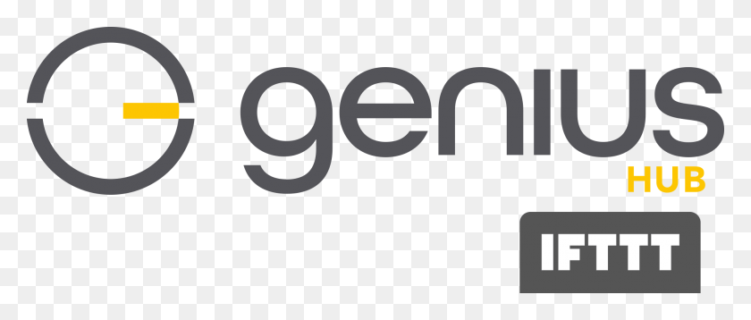 1951x747 Genius Hub Ifttt Logo Circle, Text, Symbol, Trademark HD PNG Download