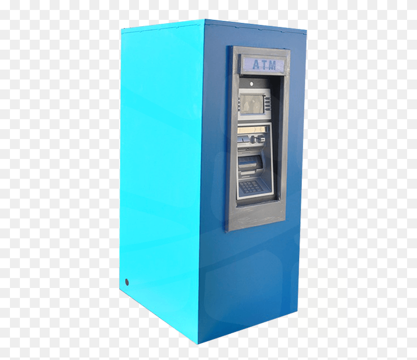 761x665 Genmega Gt3000 Walk Up Atm Kiosk Enclosure Vending Machine, Mailbox, Letterbox, Cash Machine HD PNG Download