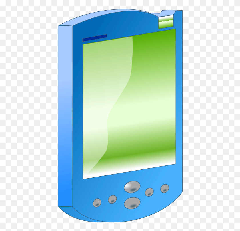438x747 Gente Clip Art Telefono, Зеленый, Электроника, Графика Hd Png Скачать