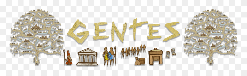 1859x481 Gentes Banner Trans Graphic Design, Text, Person, Human HD PNG Download
