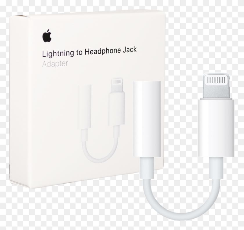 1261x1184 Genuine Apple Lightning To Apple Lightning To 3.5 Mm Headphone Jack Adapter, Plug HD PNG Download