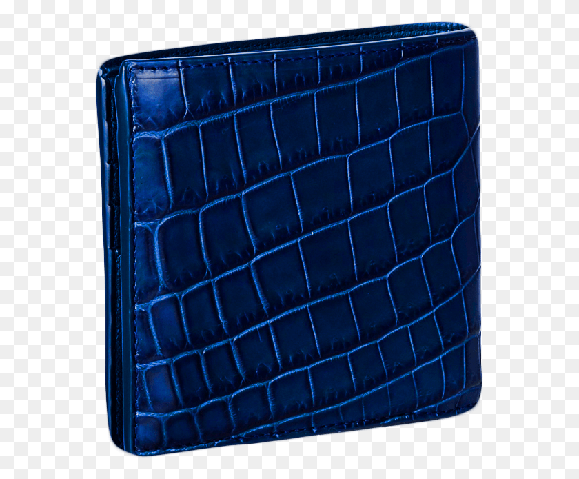 565x634 Genuine Crocodile Bifold Wallet Dark Blue Wallet, Accessories, Accessory, Furniture HD PNG Download