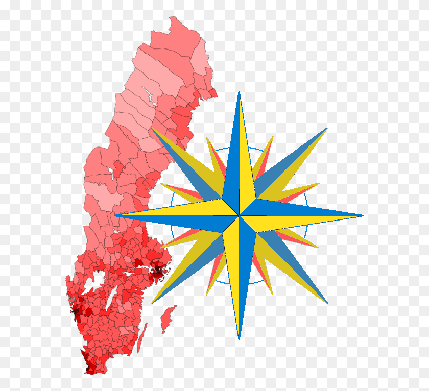 585x706 География Швеции Карта Швеции Серый, Самолет, Самолет, Транспортное Средство Hd Png Скачать