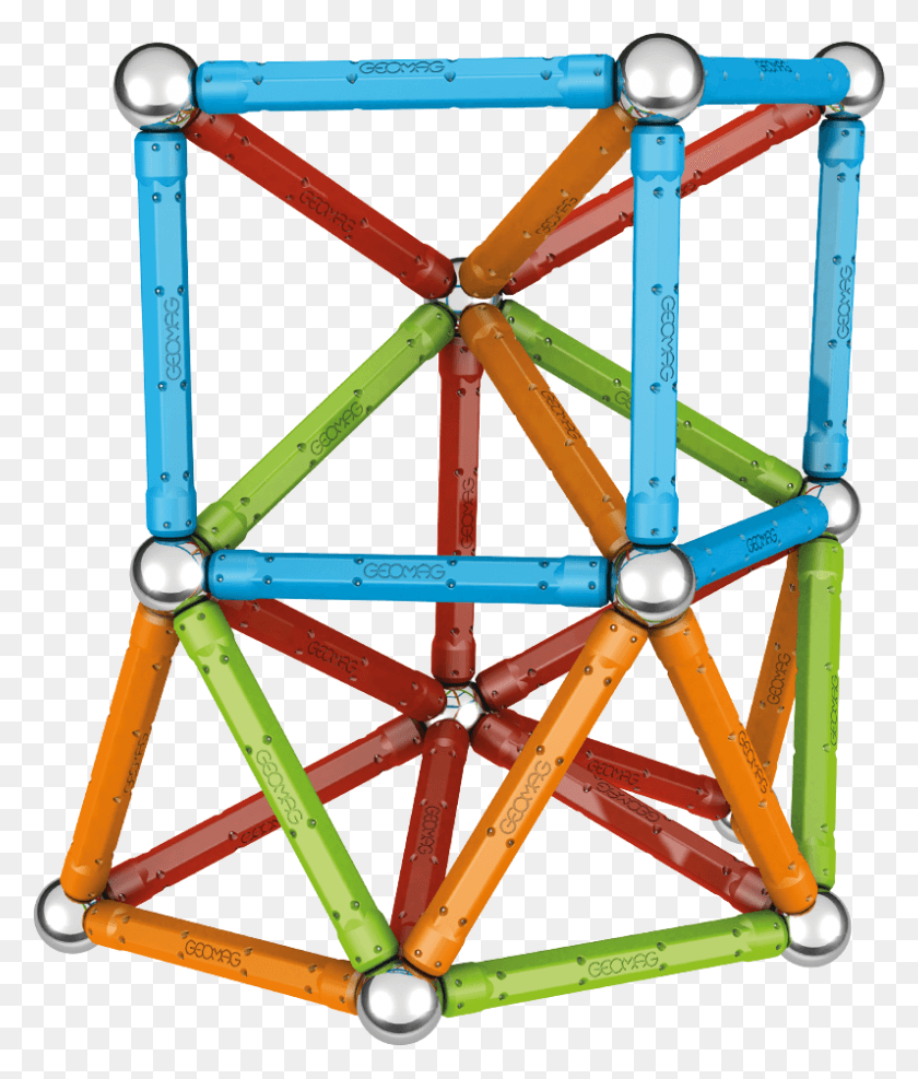 796x947 Geomag Classic Confetti Good Toy Guide Km Geomag Panels, Construction, Scaffolding, Bow HD PNG Download
