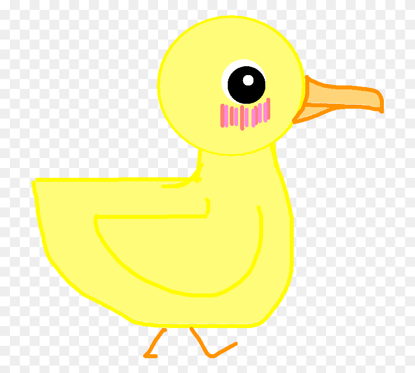 714x695 Geometer Duck Walk Duck, Animal, Bird, Kiwi Bird HD PNG Download