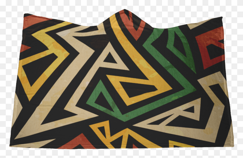 996x624 Геометрическое Африканское Искусство, Флаг, Символ, Современное Искусство Hd Png Скачать