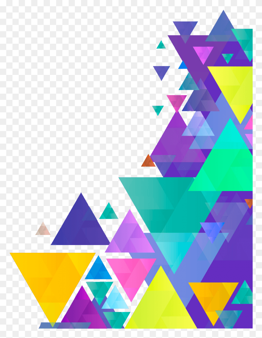 1287x1688 Geometric Border Backgrounds Geometric Border, Graphics, Triangle HD PNG Download