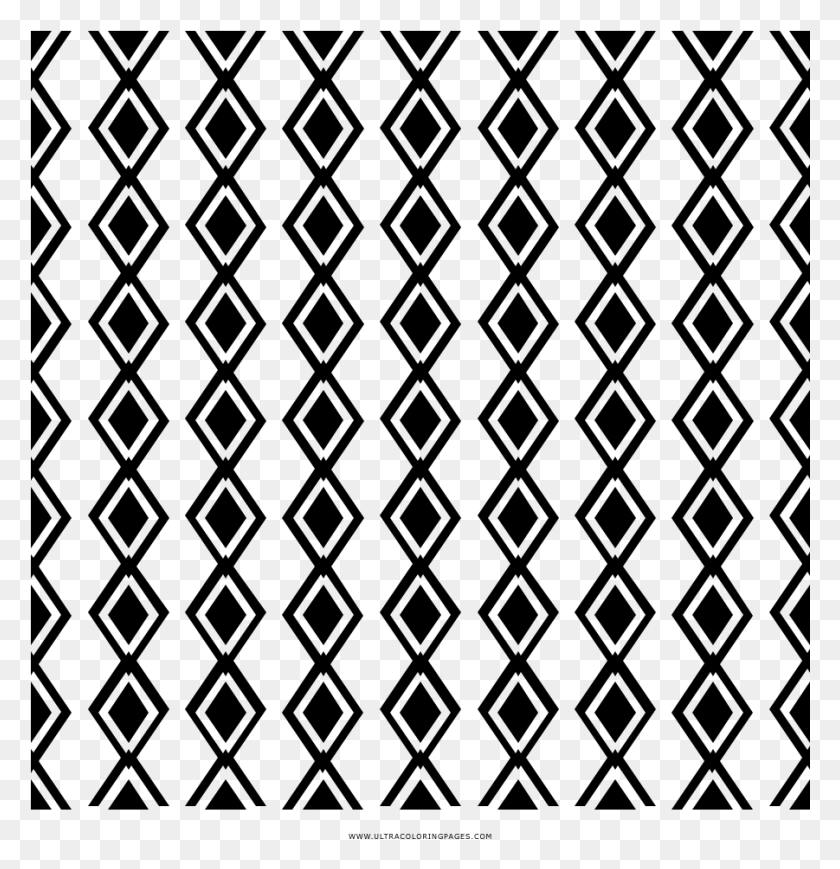 901x935 Geometric Pattern Coloring, Gray, World Of Warcraft HD PNG Download