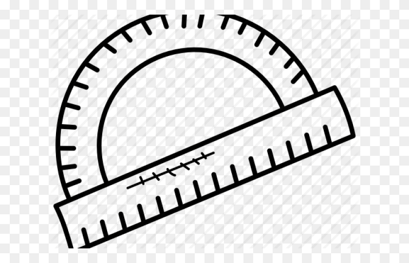 640x480 Geometry Clipart Math Protractor Big Clock With No Hands, Plant, Text, Face HD PNG Download