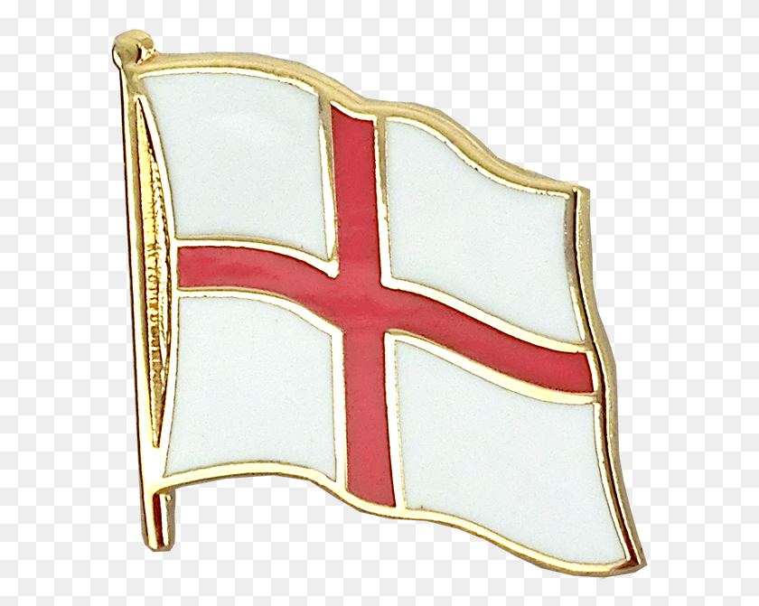 596x611 Pin De La Solapa De La Bandera De George Png / Pin De La Solapa De La Bandera De Inglaterra Png