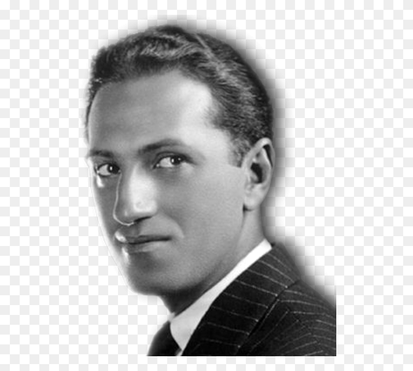529x694 George Gershwin Georges Gershwin, Face, Person, Human HD PNG Download