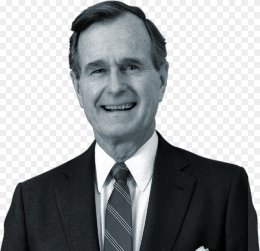 George Hw Bush, Accessories, Suit, Portrait, Photography Transparent PNG