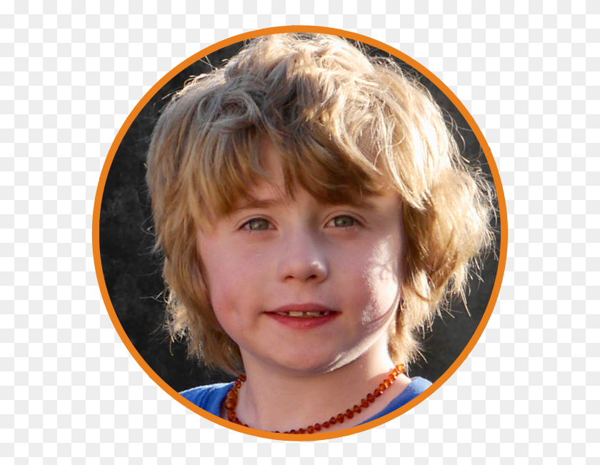 586x591 George Is 8 Years Old And Is An Identical Twin Child, Face, Person, Smile HD PNG Download