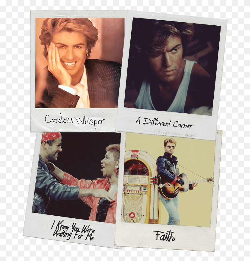 690x815 George Michael Poster George Michael Wham Andrew Wham The Best Remixes, Person, Human, Guitar HD PNG Download