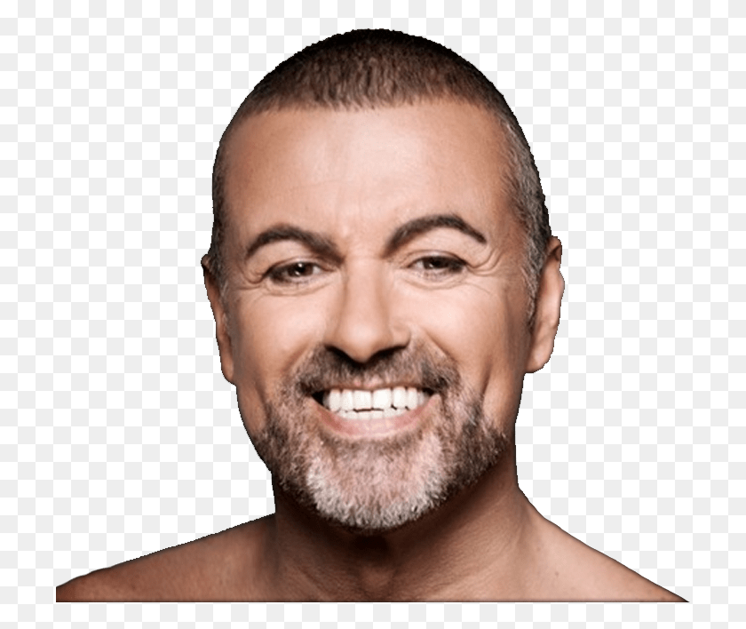 715x648 George Michael White Light Cover, Face, Person, Human HD PNG Download