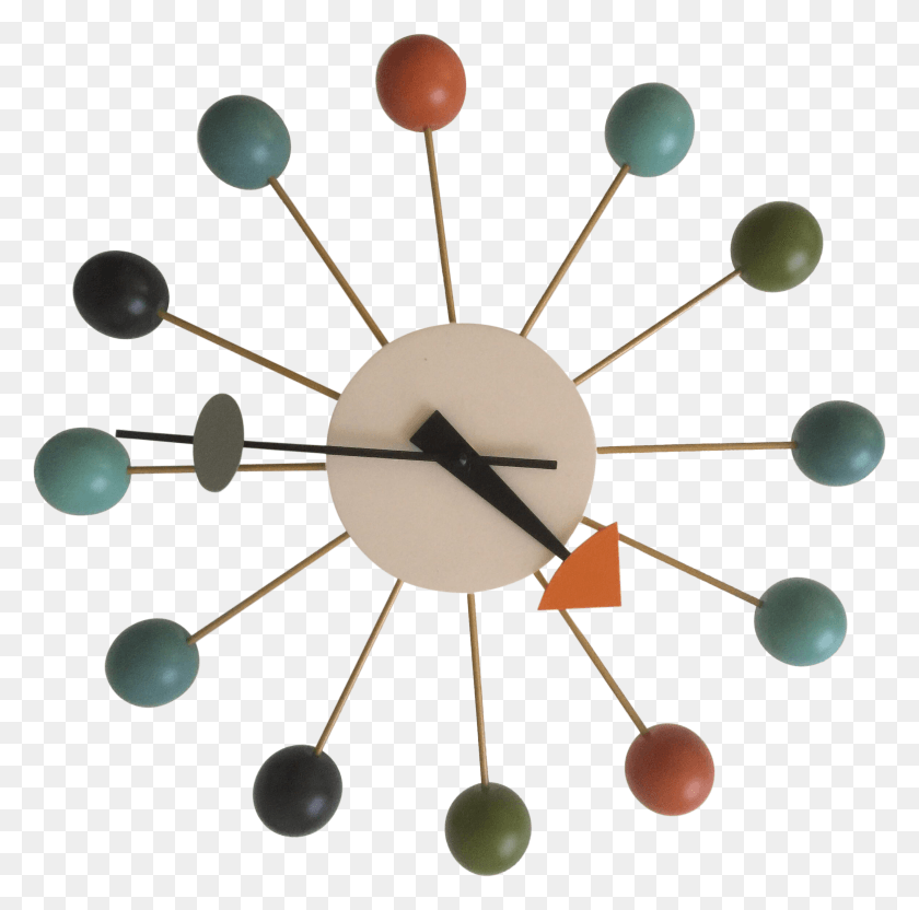 2346x2324 Часы С Мячом Джорджа Нельсона Нельсон Часи, Настенные Часы, Аналоговые Часы Png Скачать