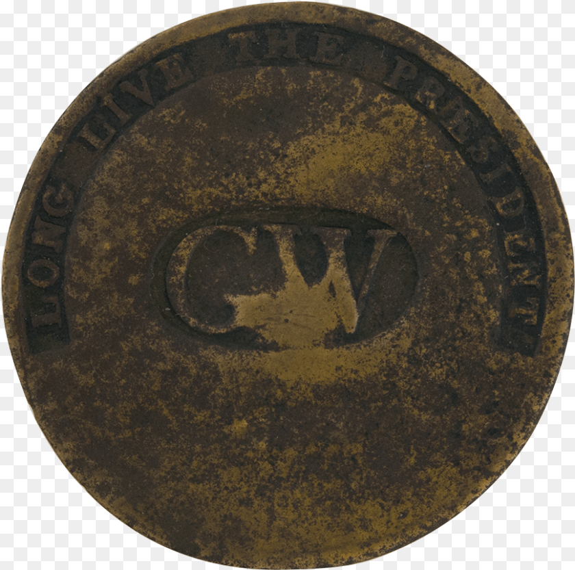 867x860 George Washington Political Button Museum, Coin, Money, Disk Sticker PNG
