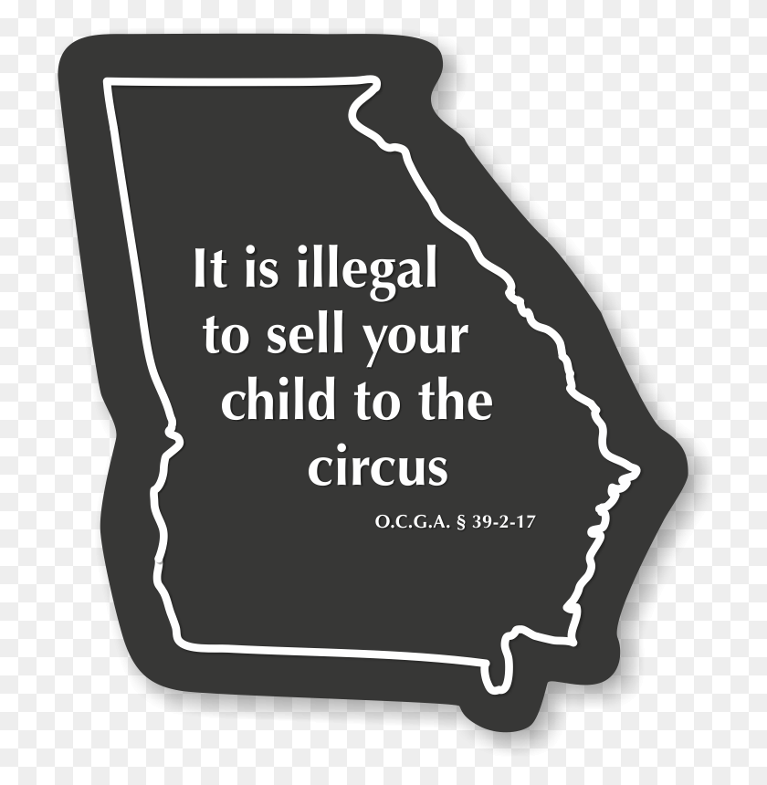 725x800 Georgia Children Safety Rules Novelty Law Sign Ducks Unlimited Georgia, Text, Label, Plant HD PNG Download