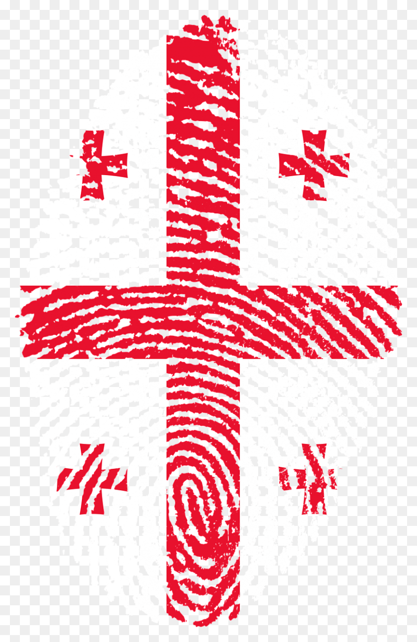 809x1280 Флаг Грузии Отпечаток Пальца Изображение Страны Флаг Грузии, Символ, Ковер, Логотип Hd Png Скачать