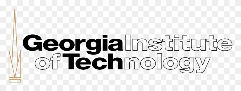 1055x353 Логотип Технологического Института Джорджии Технологический Институт Джорджии, Текст, Слово, Алфавит Hd Png Скачать