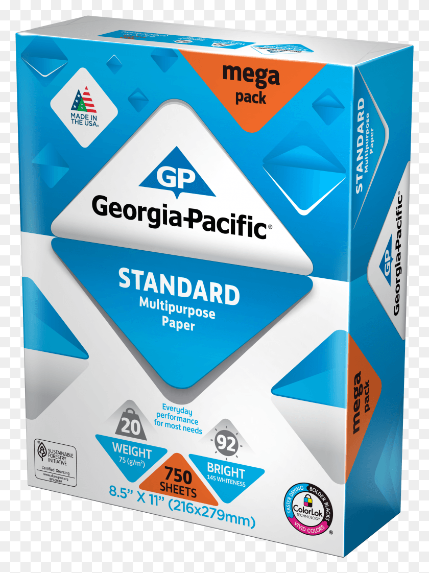 2479x3378 Georgia Pacific Standard Paper Georgia Pacific Copy Paper HD PNG Download