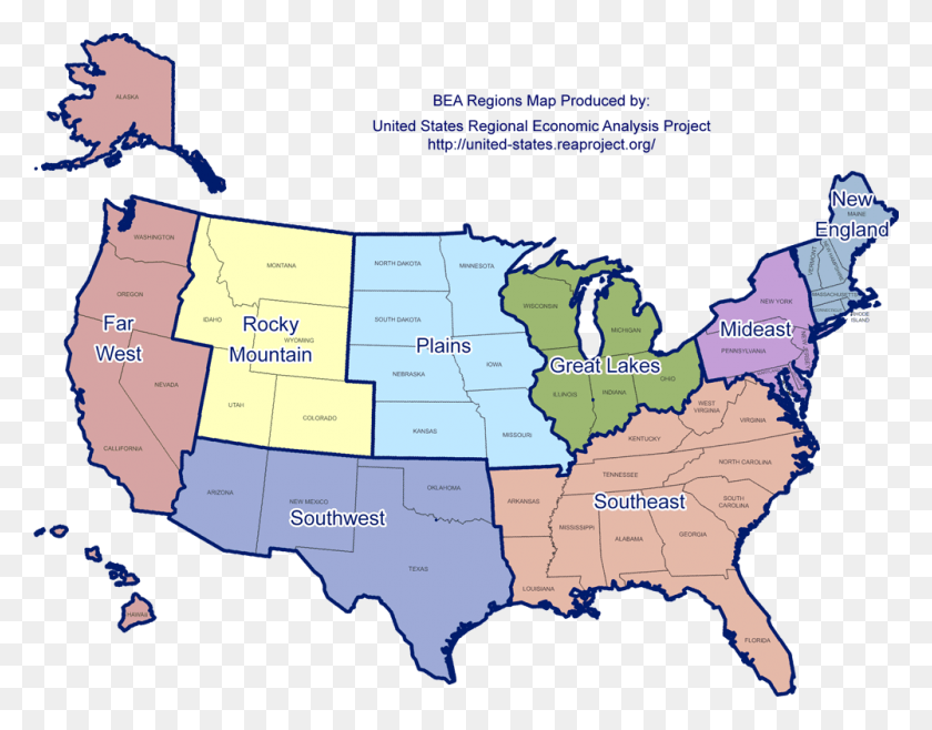 1000x767 Georgia Regions Map Awesome Map The Us With 5 Regions United States Economic Regions, Plot, Diagram, Vegetation HD PNG Download
