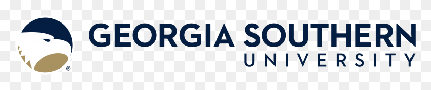 2978x443 Логотип Джорджии Южной 2018, Текст, Алфавит, Символ Hd Png Скачать