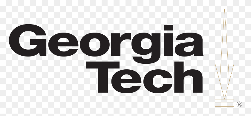 2168x913 Descargar Png / Logotipo De Georgia Tech, Instituto De Tecnología De Georgia, Texto, Word, Número Hd Png