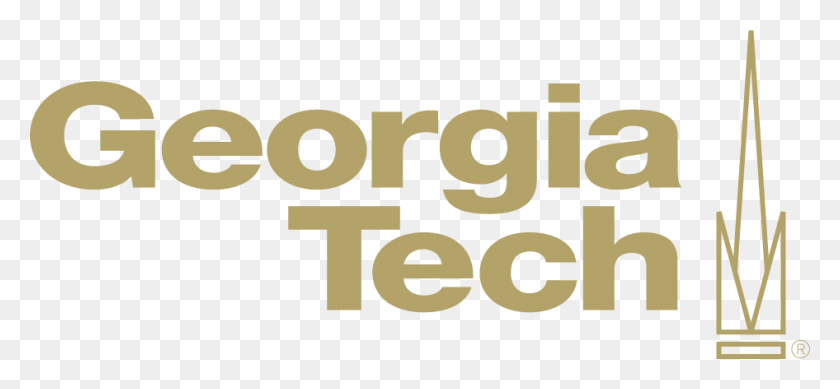 946x400 Georgia Tech Official Logo Georgia Institute Of Technology, Text, Word, Number HD PNG Download