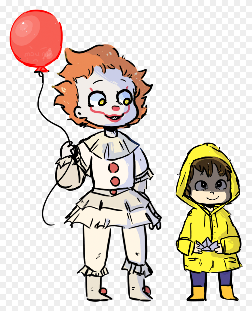 952x1192 Georgie And Pennywise Au, Person, Human, Performer HD PNG Download