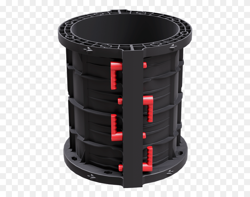 454x600 Geotub Is The First Reusable Formwork In Plastic For, Cylinder, Bucket HD PNG Download