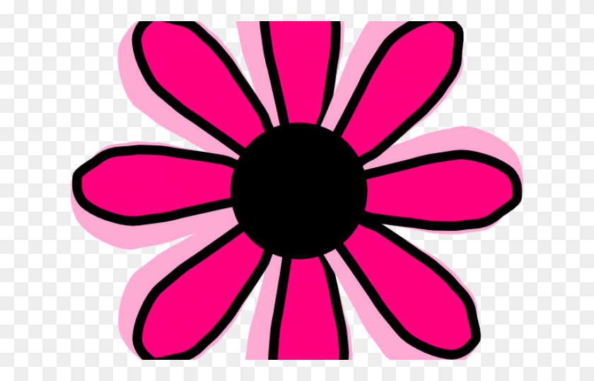 640x480 Gerbera Clipart Pink Daisy Clip Art, Plant, Petal, Flower HD PNG Download