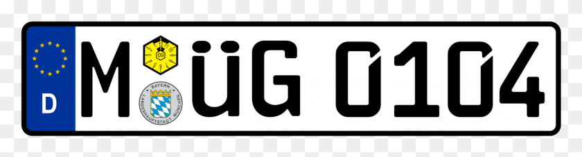 1252x269 German License Plate Hungarian License Plate Transparent, Vehicle, Transportation, Number HD PNG Download