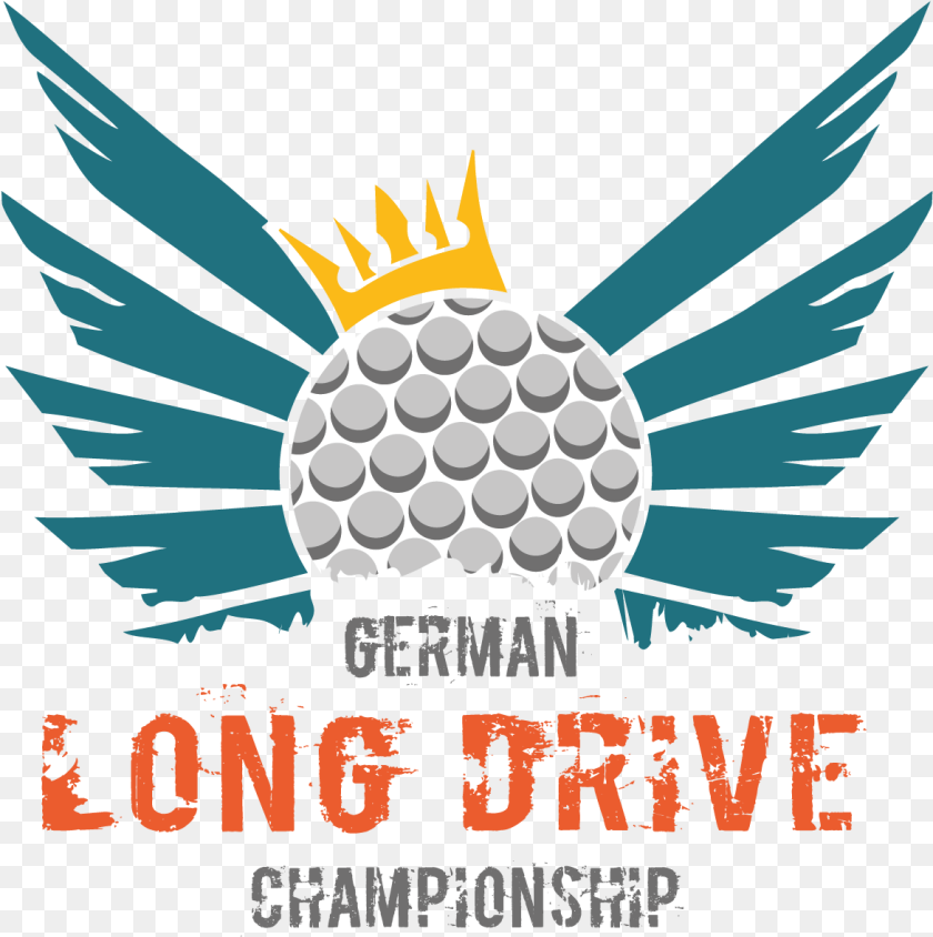 German Long Drive German Long Drive Championship, Advertisement, Poster, Ball, Golf Clipart PNG