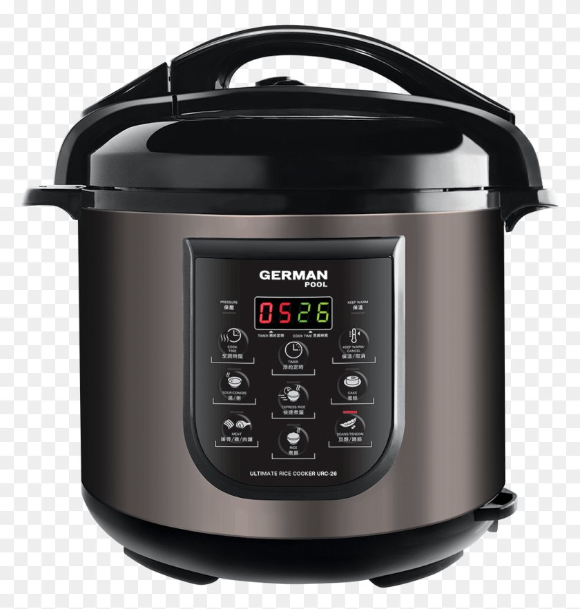 988x1042 German Pool Ultimate Rice Cooker Review, Appliance, Slow Cooker, Mixer HD PNG Download