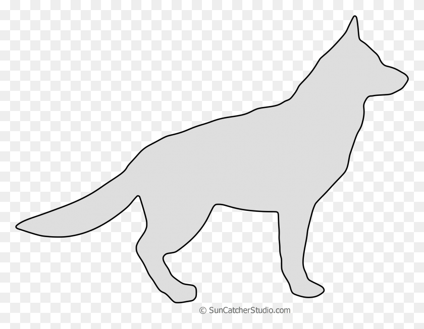 2273x1727 German Shepherd Silhouette Transparent Clipart Free Ano Novo Chines 2018, Mammal, Animal, Person HD PNG Download