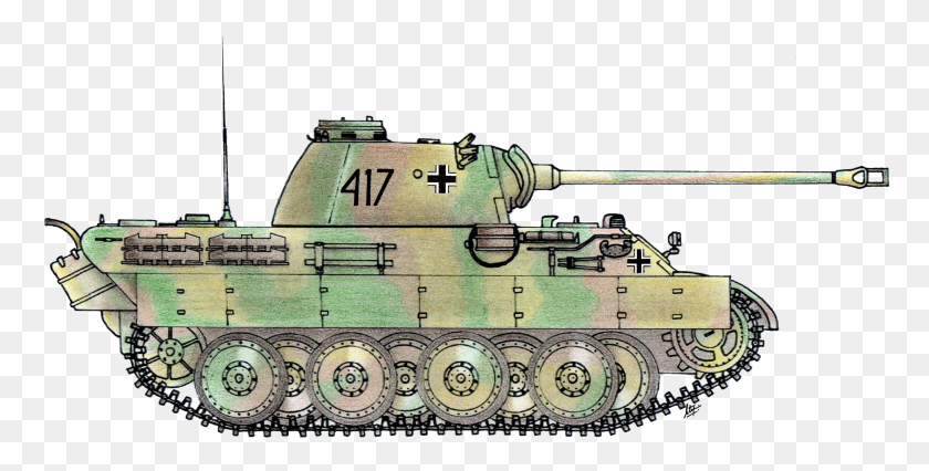 3523x1655 German Tank Image Armored Tank HD PNG Download